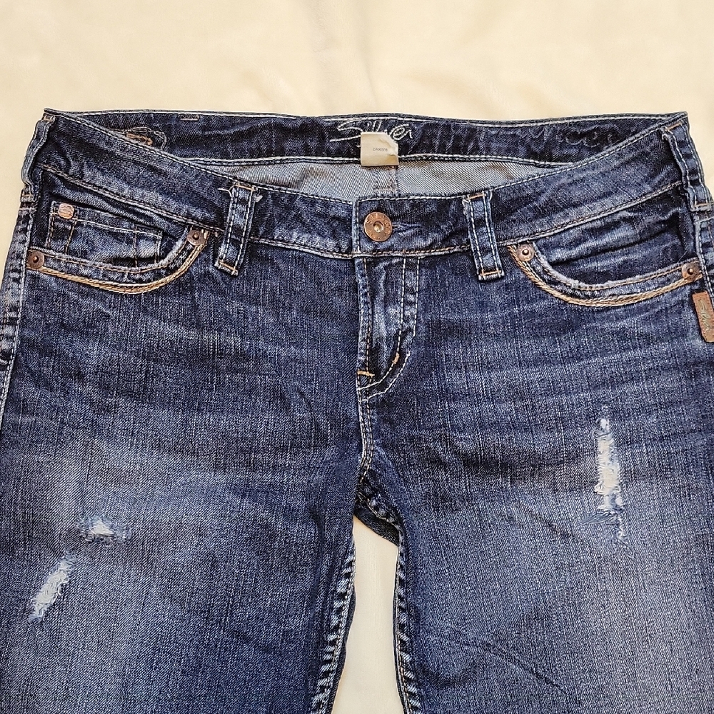 Women's Silver Jeans - Picture 2 of 8